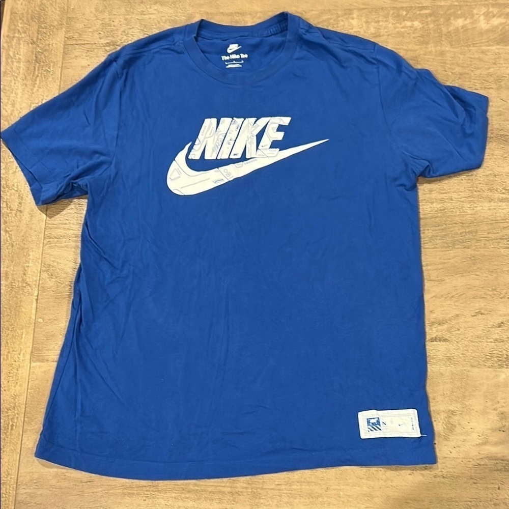 Nike Blue Short Sleeve Tee Essential Comfort